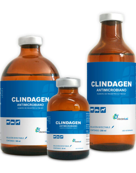CLINDAGEN INYECTABLE, Frasco con 250 ml