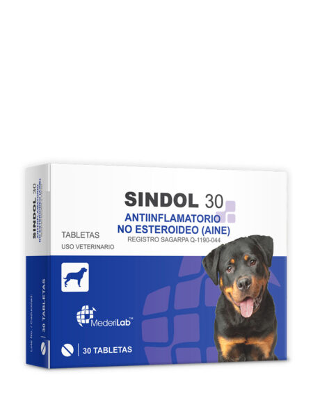 SINDOL-30, Caja con 30 tabletas