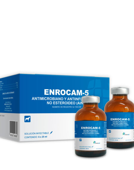 ENROCAM-5, Frasco con 25 ml
