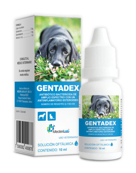 GENTADEX SOLUCION OFTALMICA, Frasco gotero con 10 ml