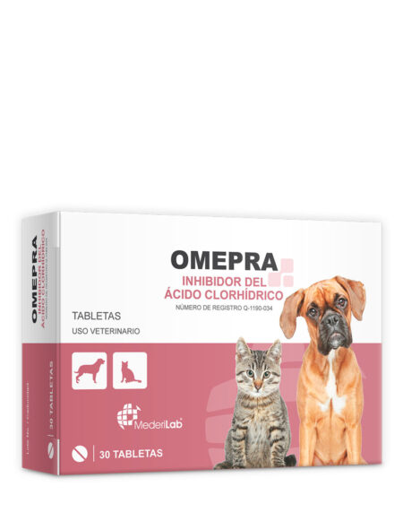 OMEPRA, Caja con 30 tabletas.