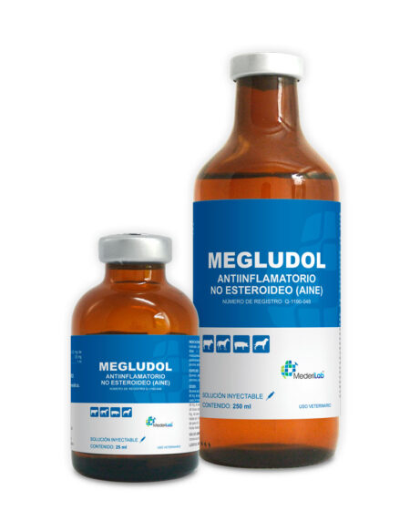 MEGLUDOL INYECTABLE, Frasco con 250 ml