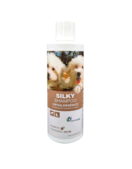 SILKY SHAMPOO, Frasco con 240 ml