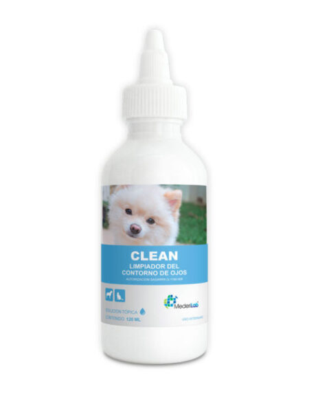 CLEAN SOLUCION TOPICA, Frasco con 120 ml