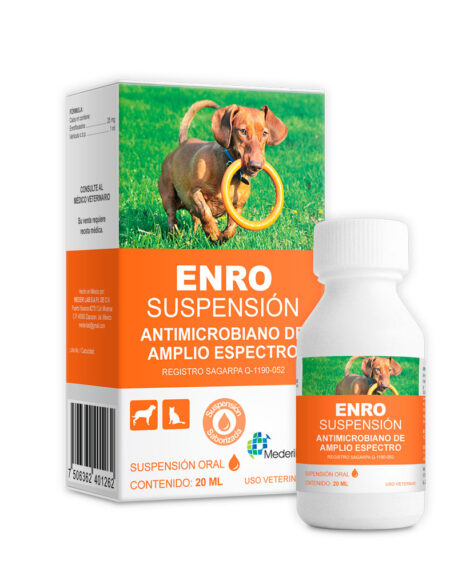 Enro-Suspension Oral, Frasco con 20 ml