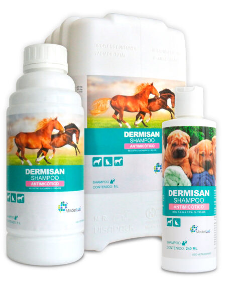 DERMISAN SHAMPOO, Frasco con 5 lt
