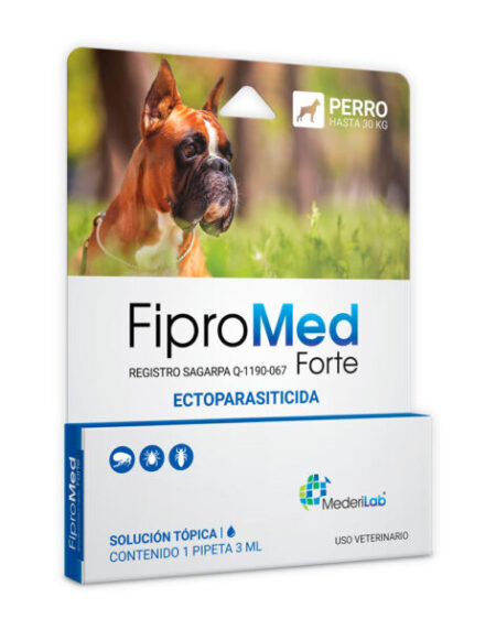 FIPROMED FORTE 30KG, Pipeta con 3 ml