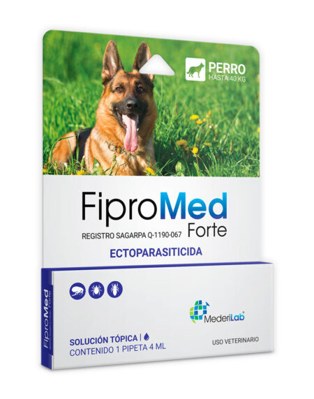 FIPROMED FORTE 40KG, Pipeta con 4 ml