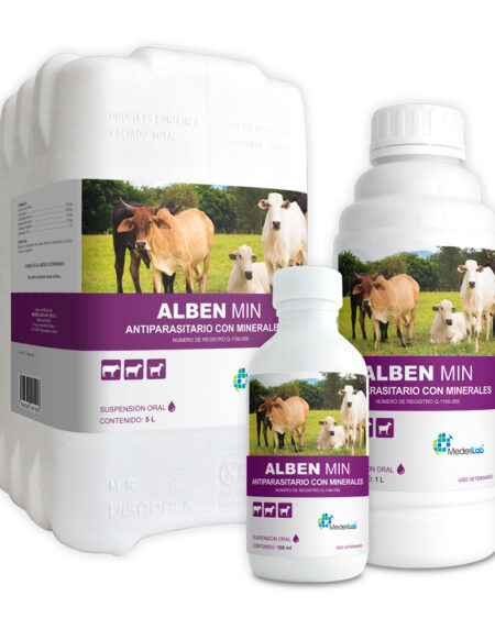 ALBEN MIN SUSPENSION ORAL DIFERENTES PRESENTACIONES