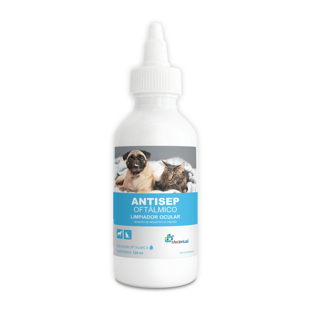 ANTISEP OFTÁLMICO, Frasco con 120 ml