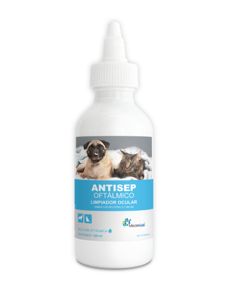 ANTISEP OFTÁLMICO, Frasco con 120 ml